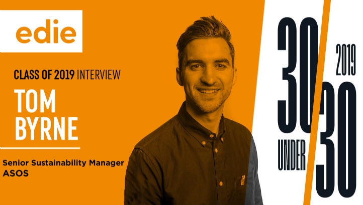 Tom joined Asos in 2019, bringing his green learnings from almost six years at Landsec to the table